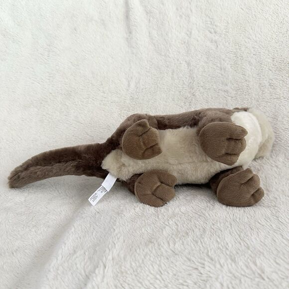 NWT The Petting Zoo River Otter Brown Plush Stuffed Animal Toy 19" - Picture 4 of 6